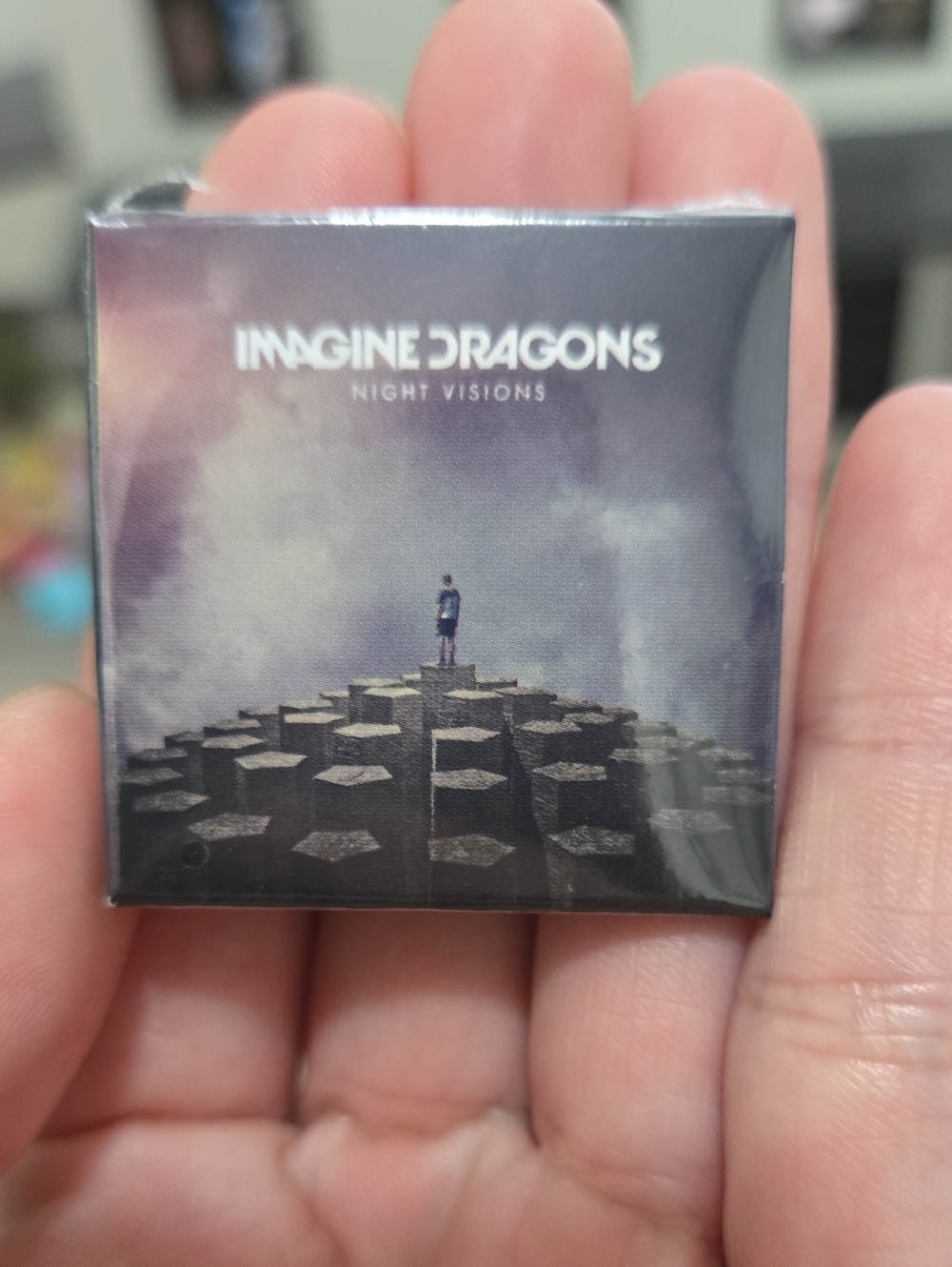 Imagine Dragons Night Visions Square Mini Toy Album With Record (Sealed)